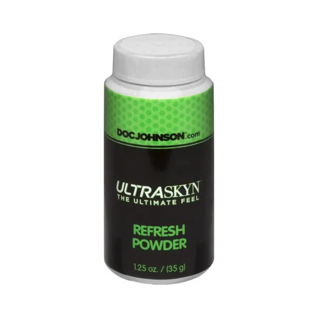 Pudră DOC JOHNSON Ultraskyn Refresh Powder. pentru întreținerea jucăriilor sexuale. 35 gr