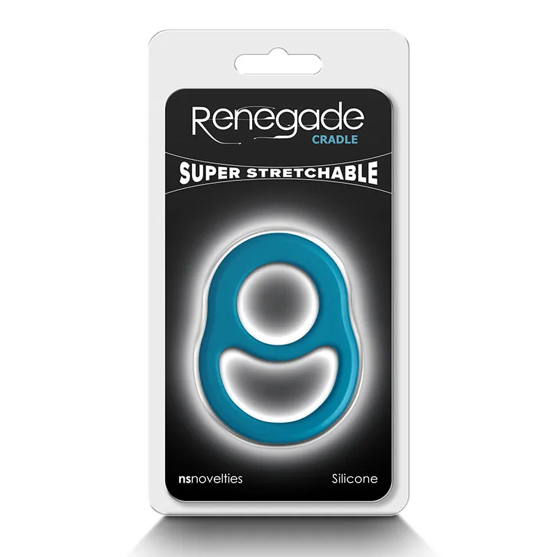 Renegade Cradle Cock Ring & Ball Ring by NS Novelties