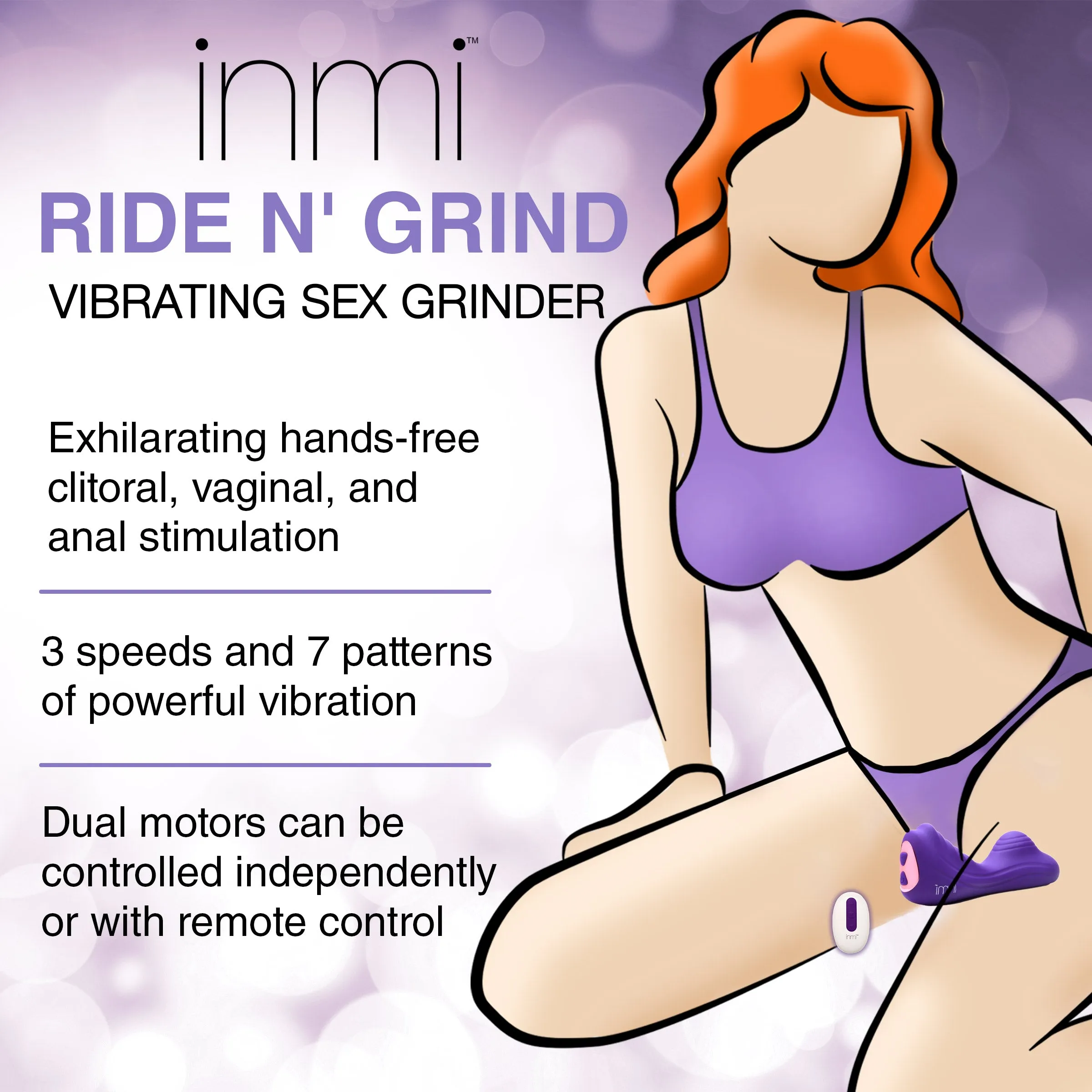 Ride N' Grind Vibrating Sex Grinder