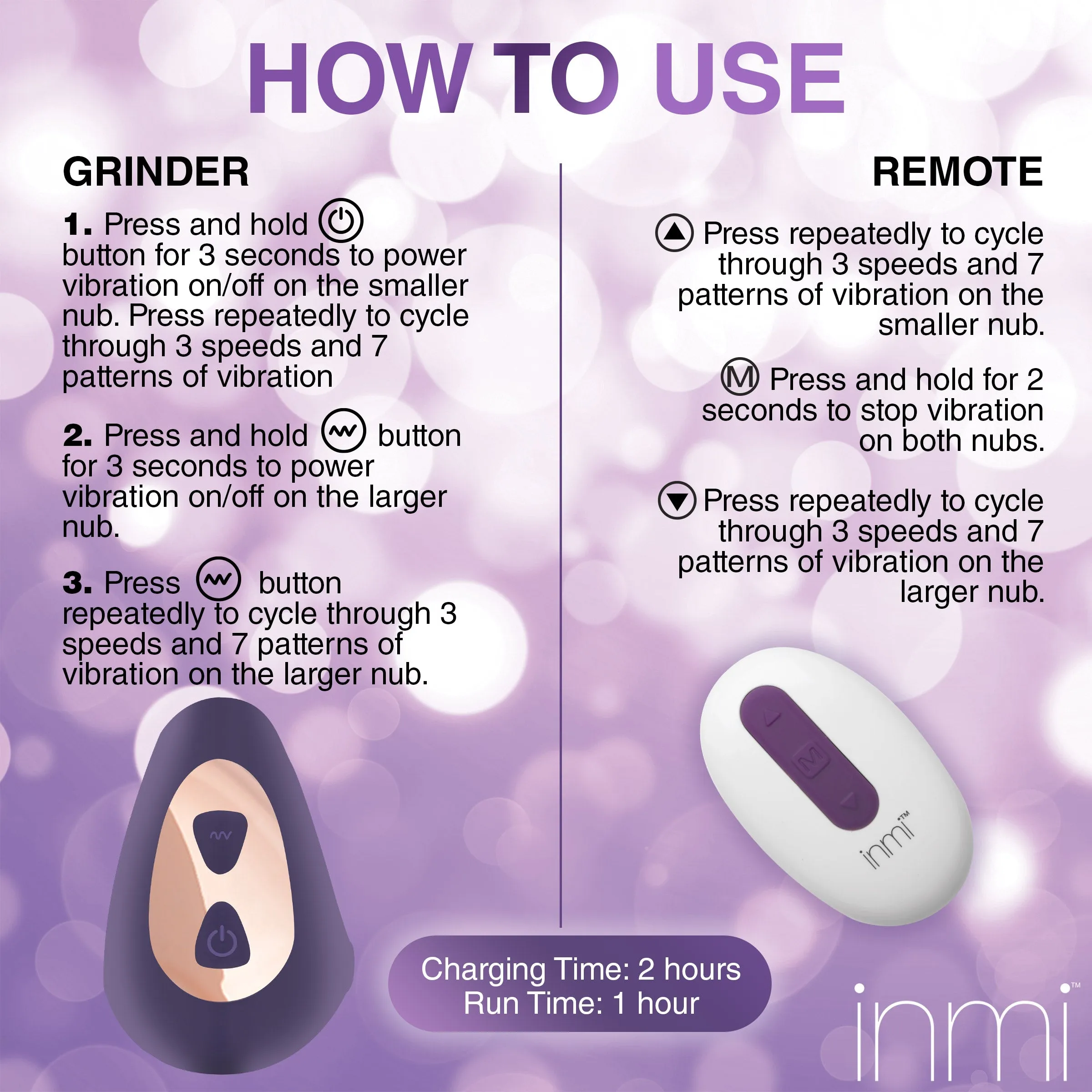 Ride N' Grind Vibrating Sex Grinder