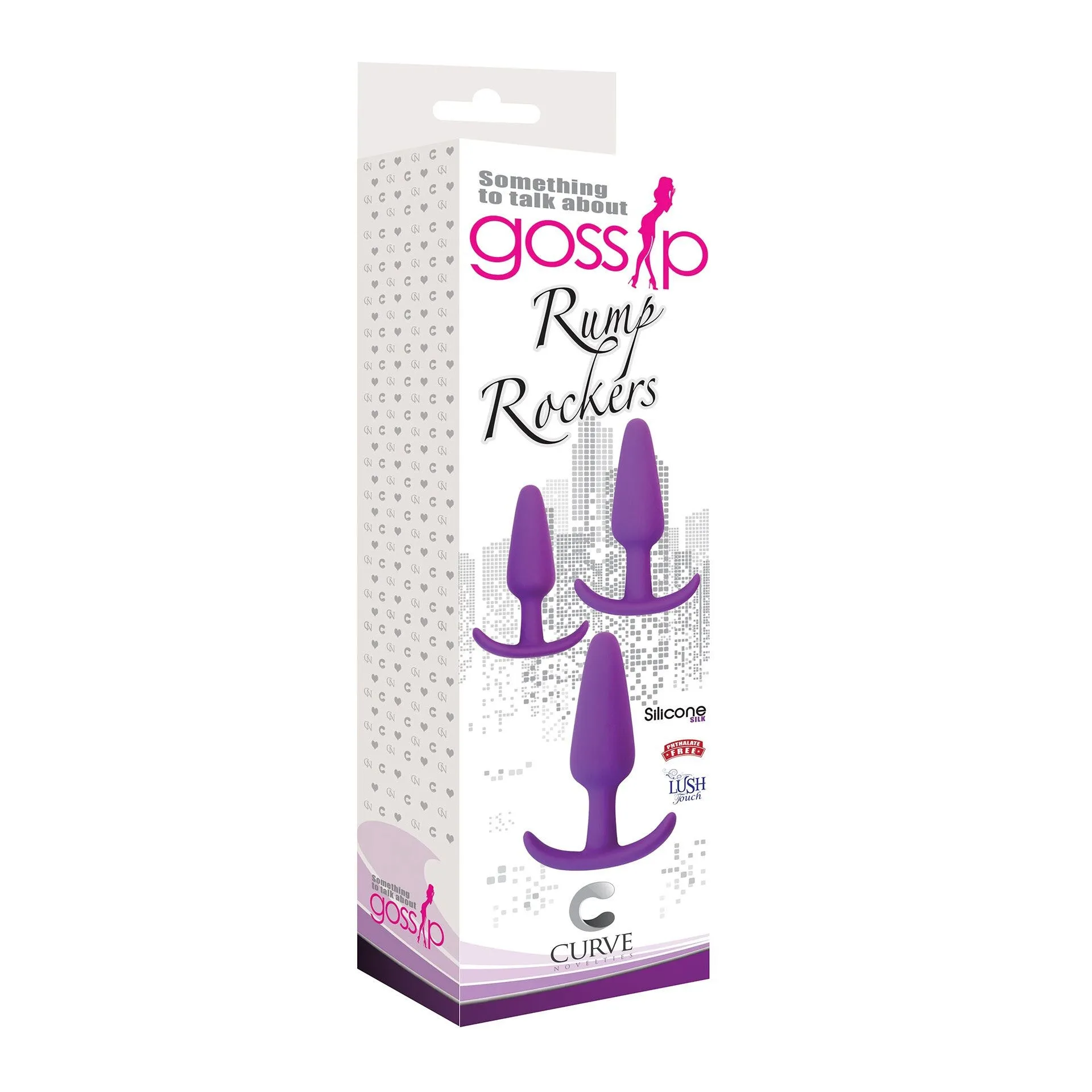 Rump Rockers 3 Piece Anal Plug Set