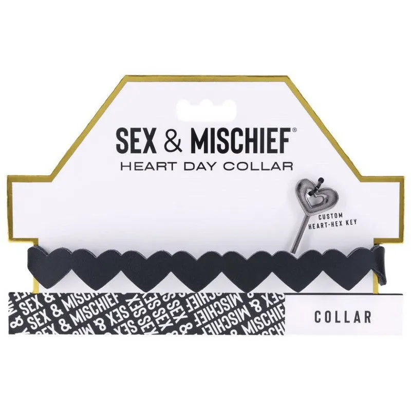 S&M Heart Day Collar by Sportsheets