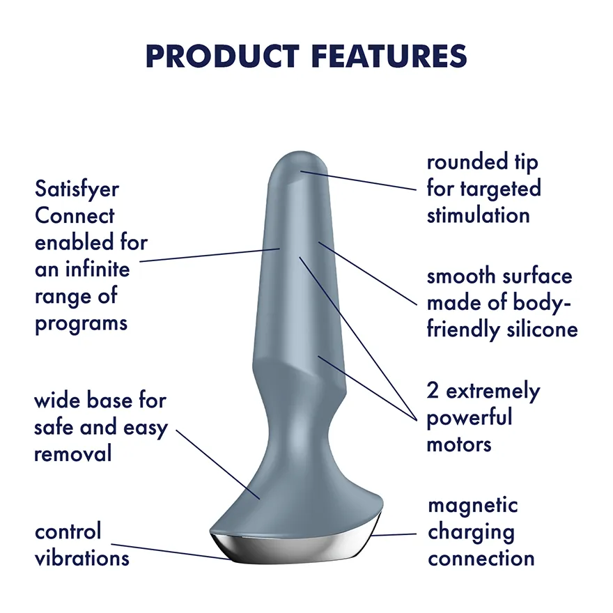 Satisfyer - Plugilicious 2 App-Controlled Anal Plug