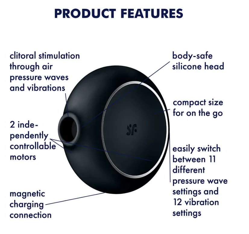 Satisfyer Pro To Go 3 Clitoral Stimulator