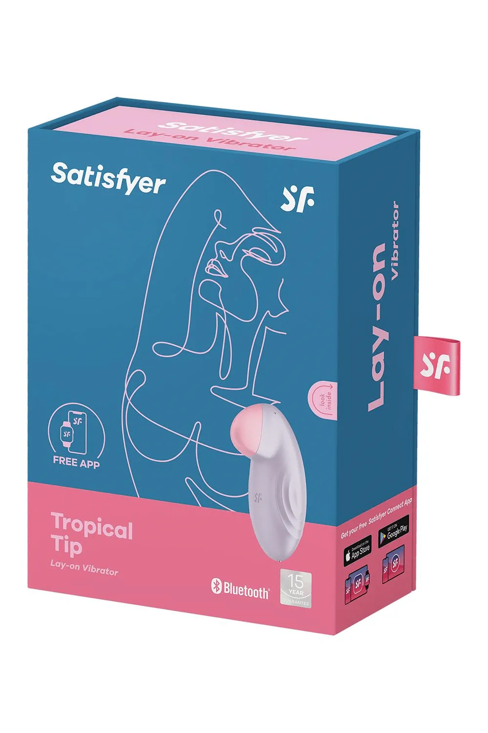 Satisfyer Tropical Tip Lay-On Vibrator