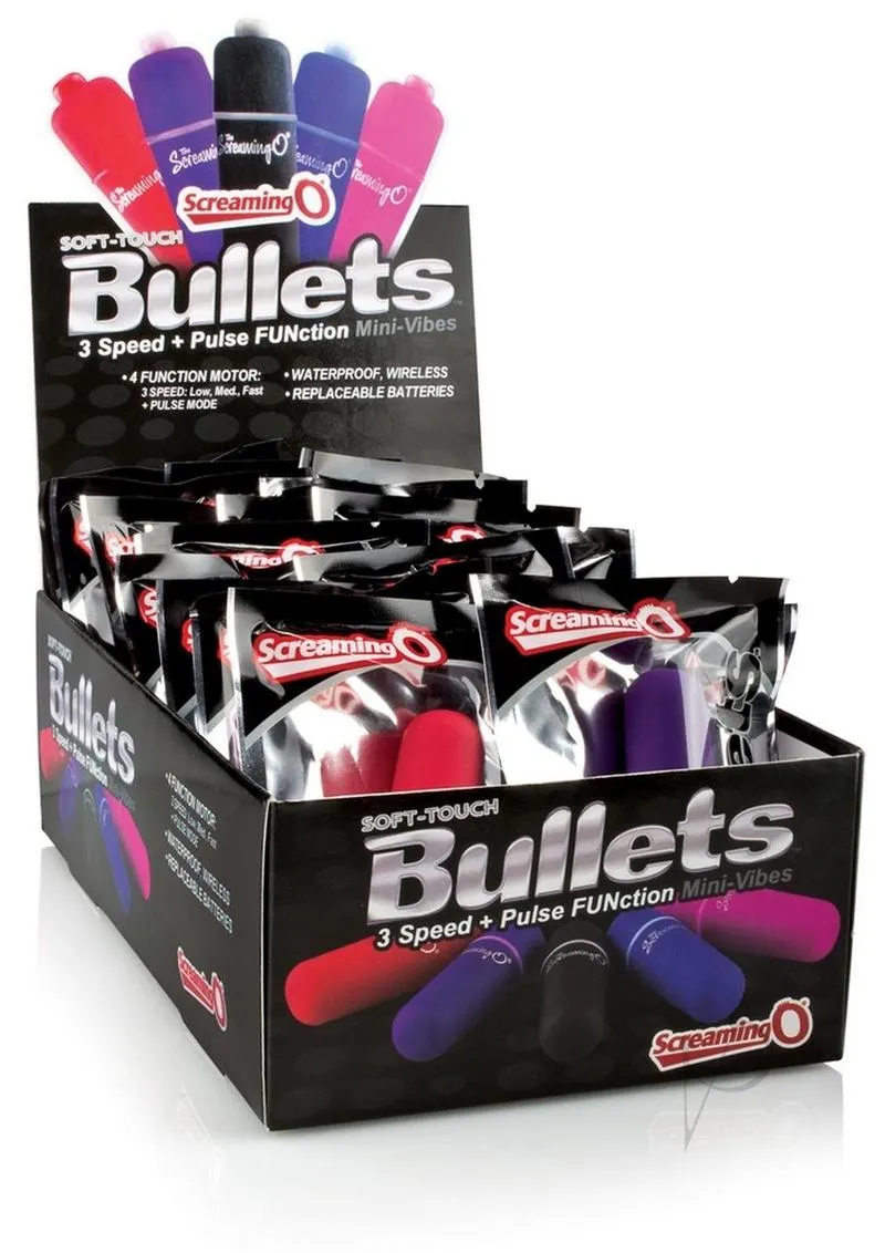 Soft Touch Bullets Pop 20/disp