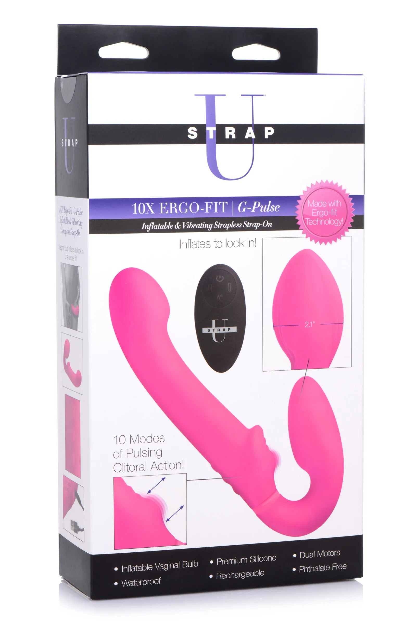 Strapless Strap-On With G-Pulse