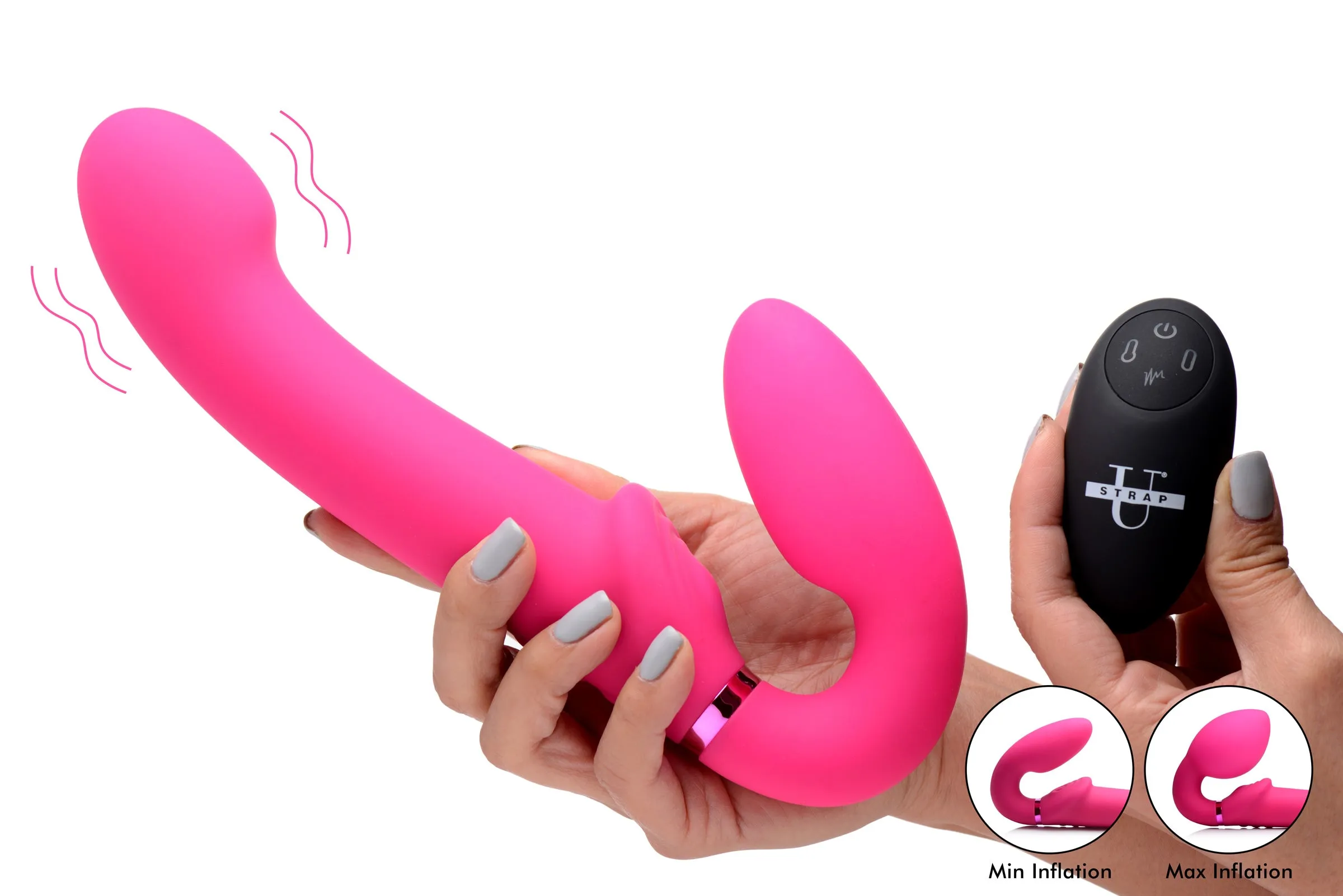 Strapless Strap-On With G-Pulse