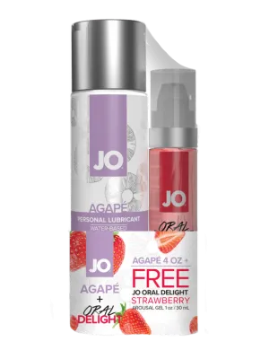 System JO Agape   Oral Delight Strawberry Arousal Gel