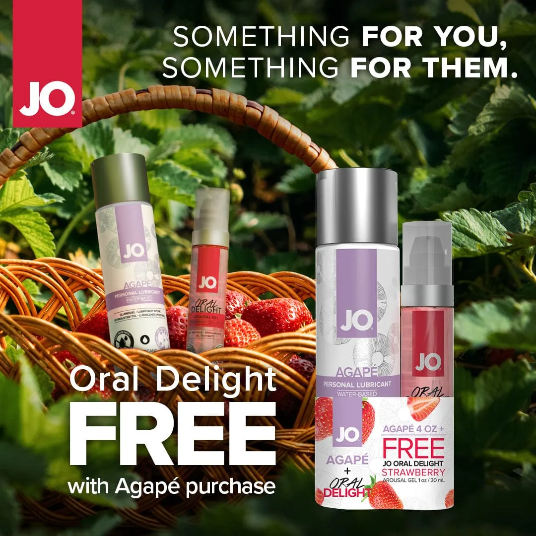 System JO Agape   Oral Delight Strawberry Arousal Gel