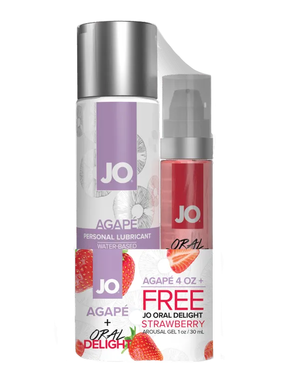 System JO Agape   Oral Delight Strawberry Arousal Gel