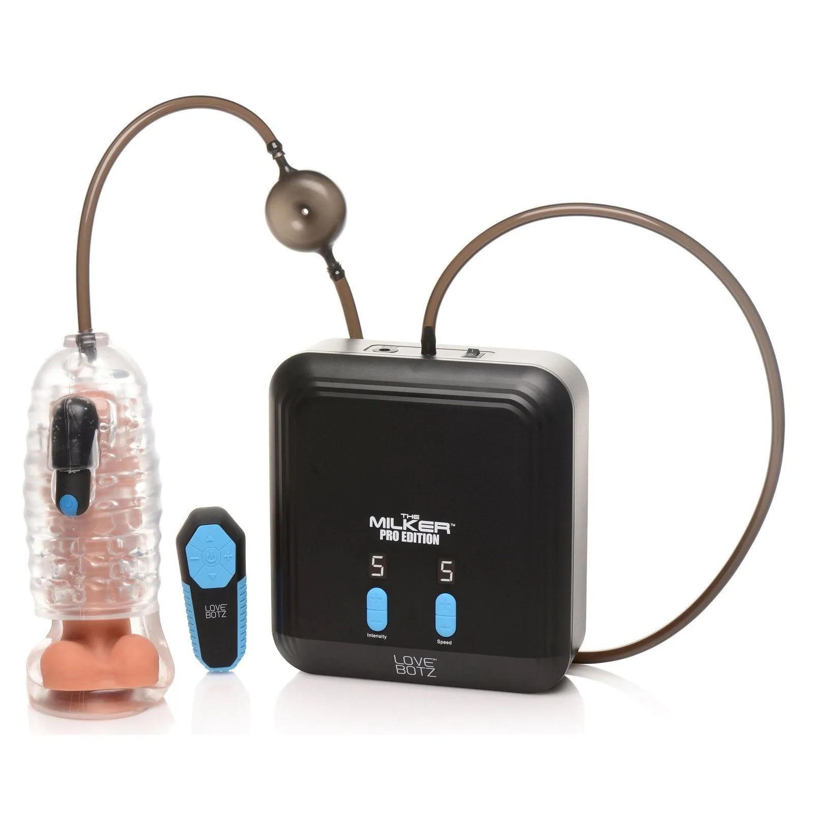 The Milker Pro Edition With Automatic Stroking. Suction And Vibration