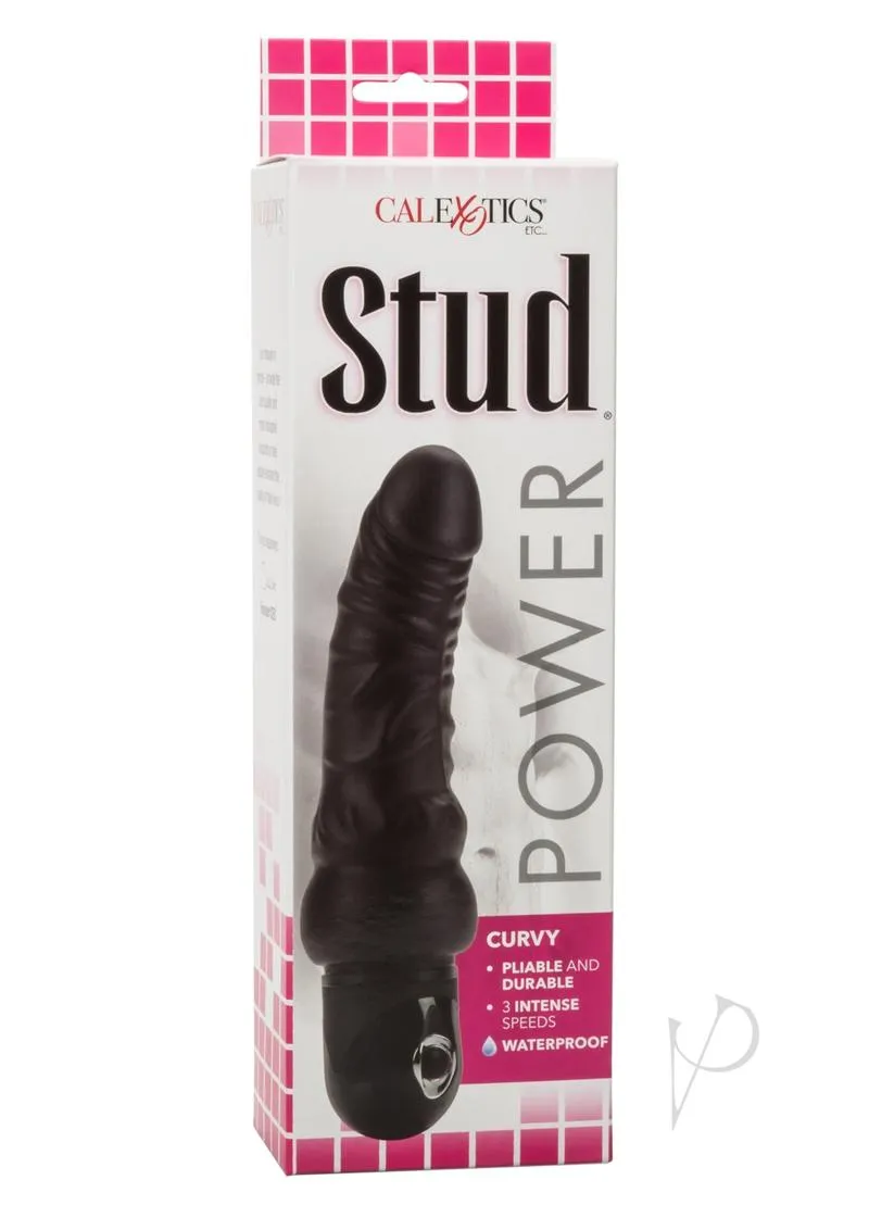 Waterproof Power Stud Curvy Black