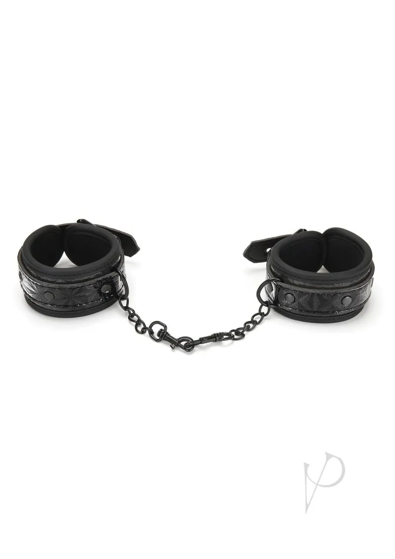 Whipsmart Diamond Hand Cuff Black
