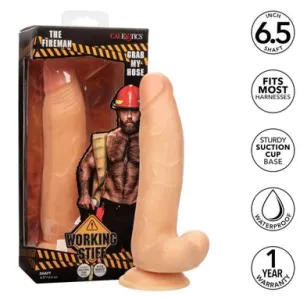 Working Stiff™ Fireman 6.5 Dildo by Cal Exotics