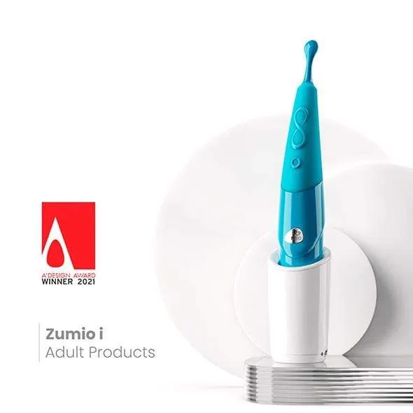 Zumio - I Spirotip Vibrator Clit Massager (Blue)